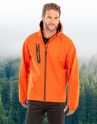 Heren Hoodie Softshell Jas Result R909X